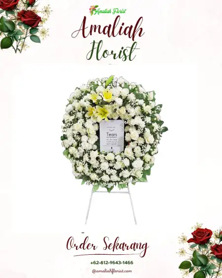 Krans Bunga Duka Ciemas